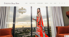 Desktop Screenshot of farihadesignstudio.com